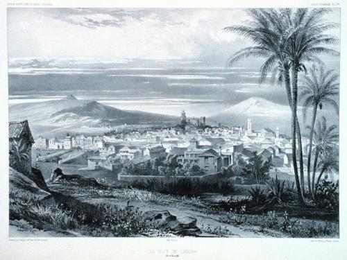 Tenerife La Laguna around 1840
