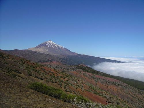 El Teide, highest mountain in Tenerife and Spain
