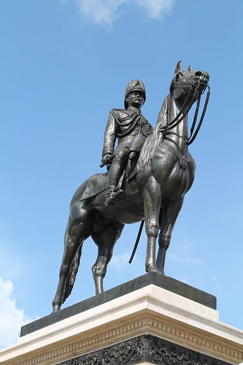  Equestrian Statue of King Chulalongkorn Rama V the Great of Thailand