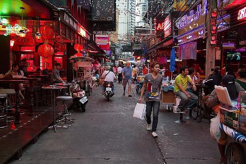 Red light district Bankok, Thailand