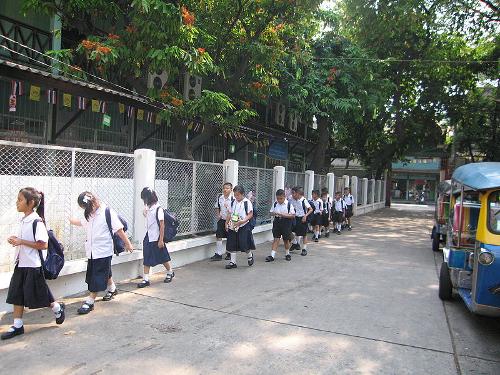 School kids Thailand