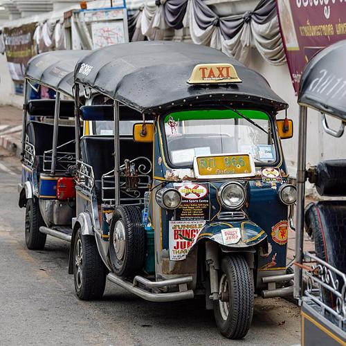 Tuk Tuk Taxi in Chiang Mai, Thailand