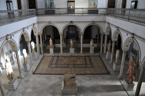 Carthage room in the Bardo museum in Tunis