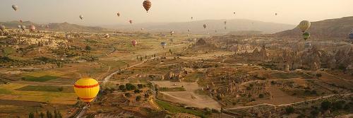 Balloon flights over Cappadocia, Turkey