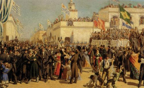Proclamation of the Constitution in 1830, Uruguay