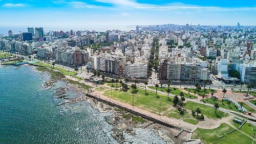 Montevideo, the capital of Uruguay