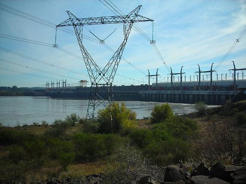 Salto Grande dam, Uruguay