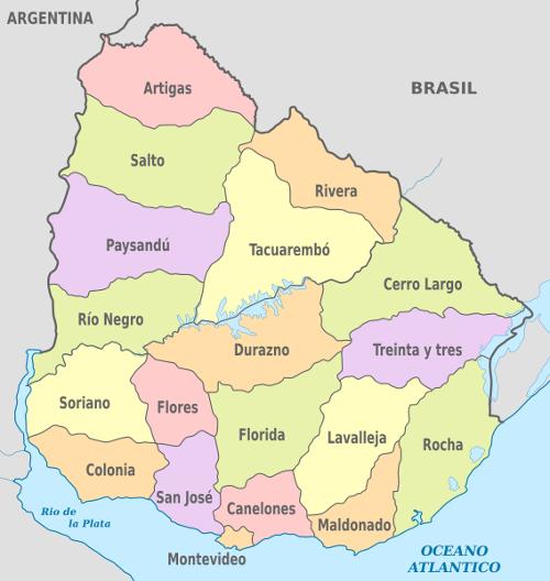 Administrative division of Uruguay
