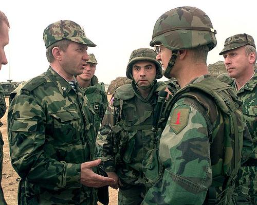 American and Russian armed forces in Kosovo, USA