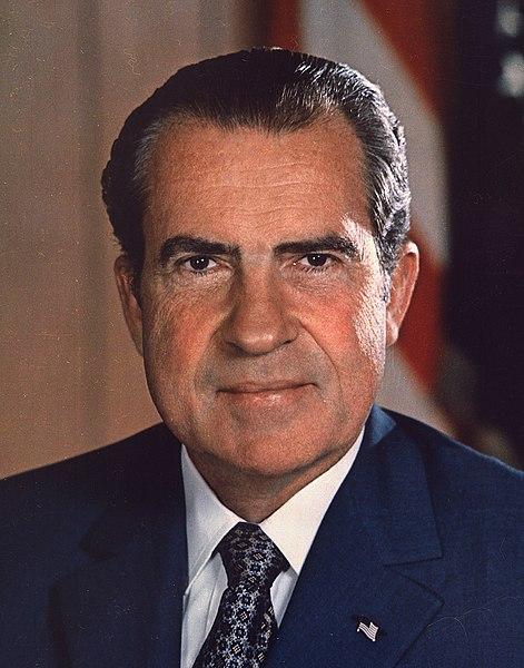 Richard Milhous Nixon, 37th president of the USA