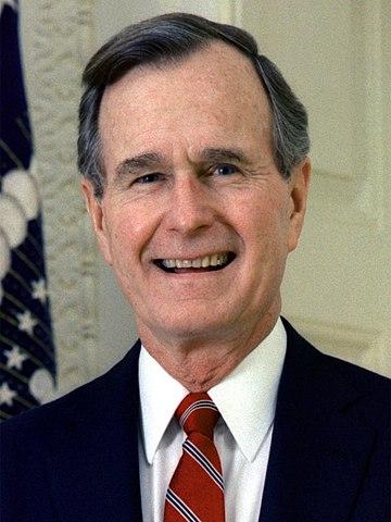 George Bush 41st president of the USA