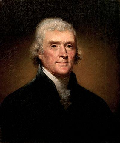 Thomas Jefferson, 3rd president of the USA