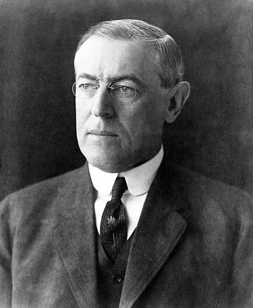 Woodrow Wilson, 28th president of the USA
