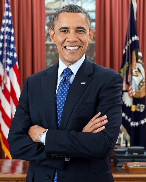 Barack Obama, first black president of the USA