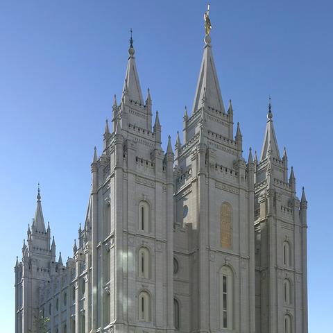 Salt Lake Temple, Utah, USA