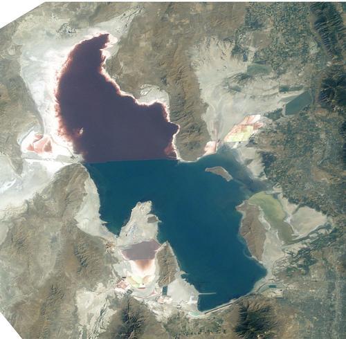 Great Salt Lake Satellite photo