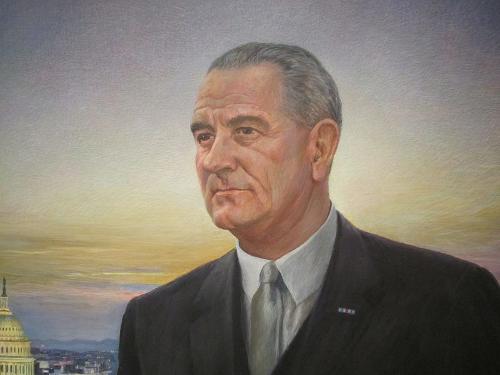 Lyndon B Johnson, US President 
