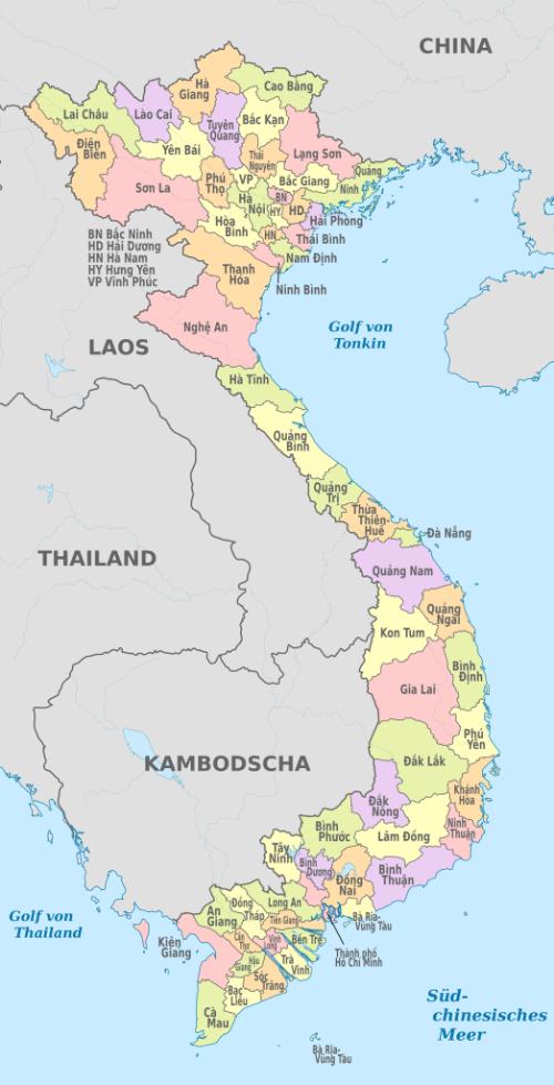 Vietnam administrative division