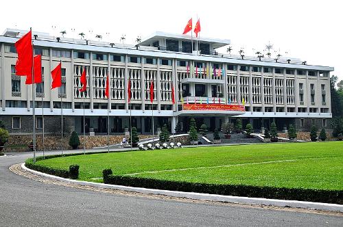 Reunification Palace in Vietnam 