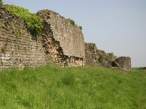 Roman town wall of Venta Silurum (Caerwent, Wales)