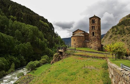 Andorra Església de Sant Joan de Caselles from the 11th century
