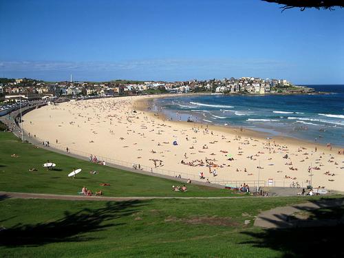 Bondi Beach near Sydney 