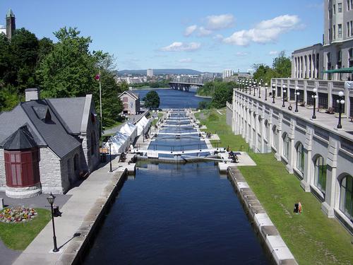 Rideau Canal in Ottawa 