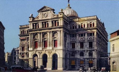 Havana Stock Exchange building from 1920