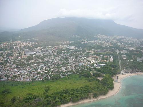 Puerto Plata from the air