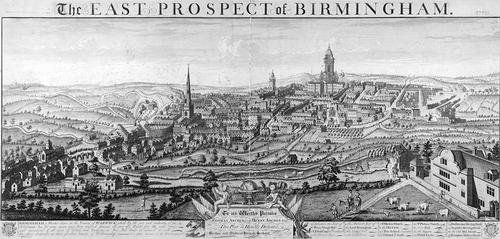 Birmingham arond 1732 