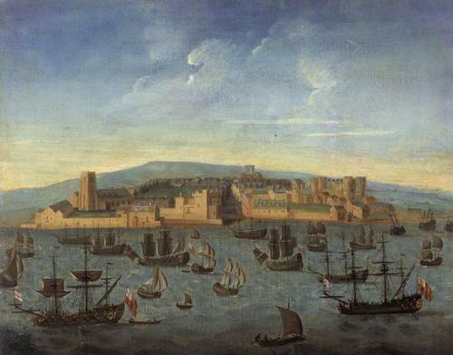 Depiction of Liverpool from 1680 