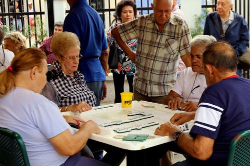 Domino Park in Little Havana in Miami 