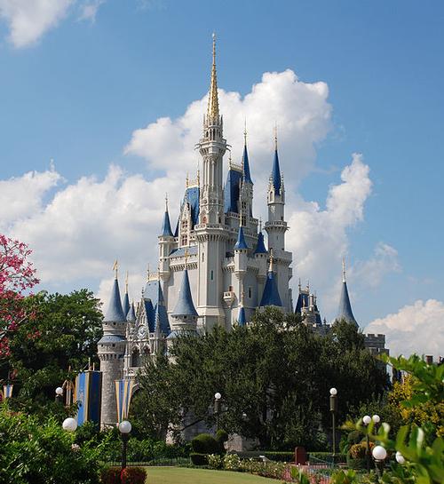 Cinderella Castle in the Magic Kingdom Disneyland 