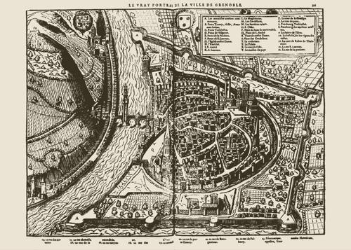 Grenoble around 1575