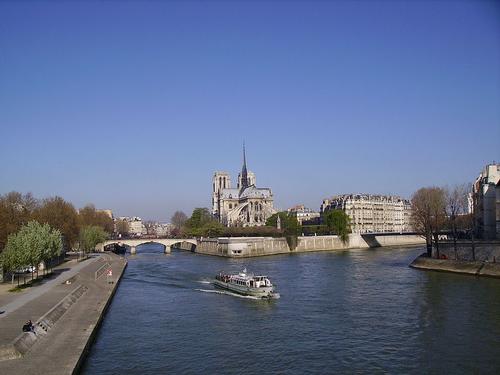 Seine Paris with Notre Dame