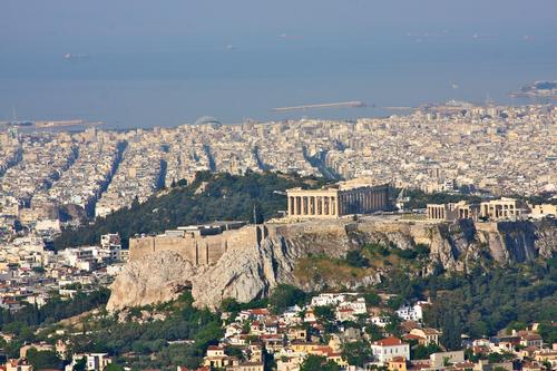 Athens with The Acropolis