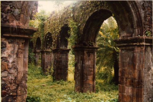 Ruins of a Portuegese Fort in Mumbai