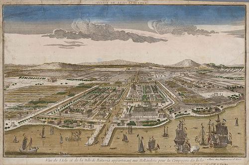 Jakarta around 1780 