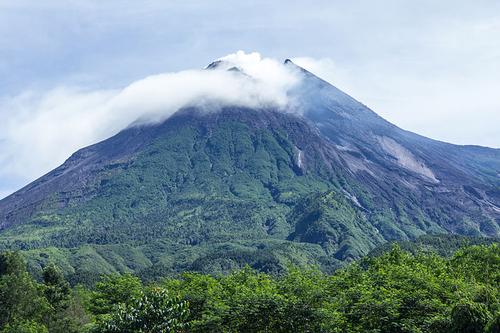 Merapi Volcano in Yogyakarta 