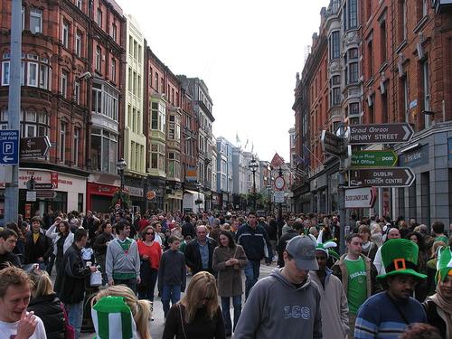 Dublin Shopping Street (Grafton Street)
