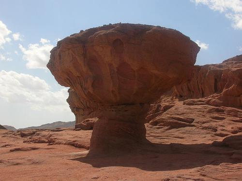 The Mushroom in the Timna Valley near Eilat