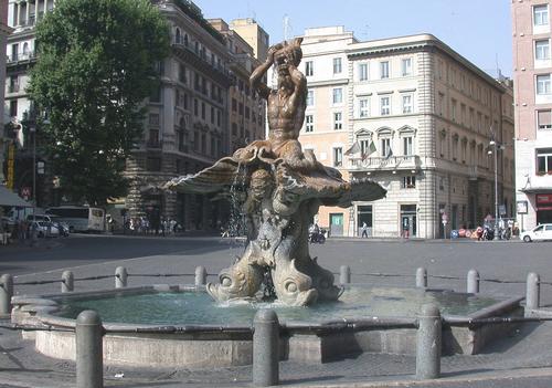 Rome Triton Fountain Bernini