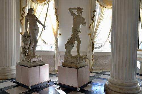 Sculptures by Canova in Museo Correrr