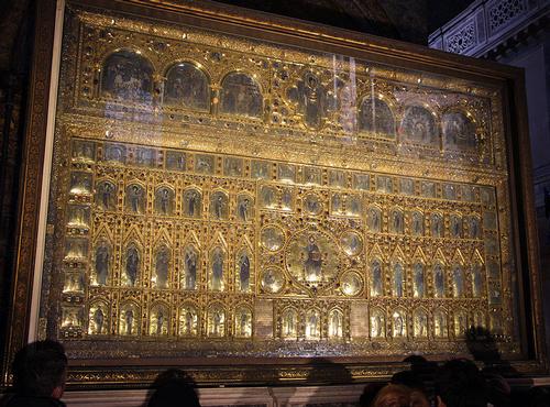 Pala D'Oro in the San Marco basilica in Venice