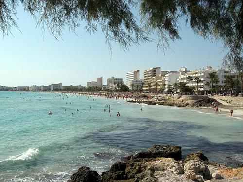 Cala Millor Beach view