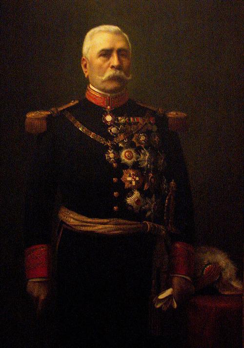 Mexico City Portrait of Poririo Diaz 