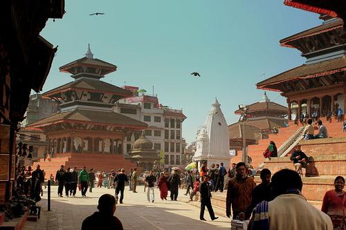 Durbar square in Kathmandu