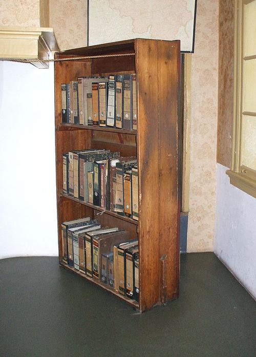 Bookcase for Anne Frank's hiding place