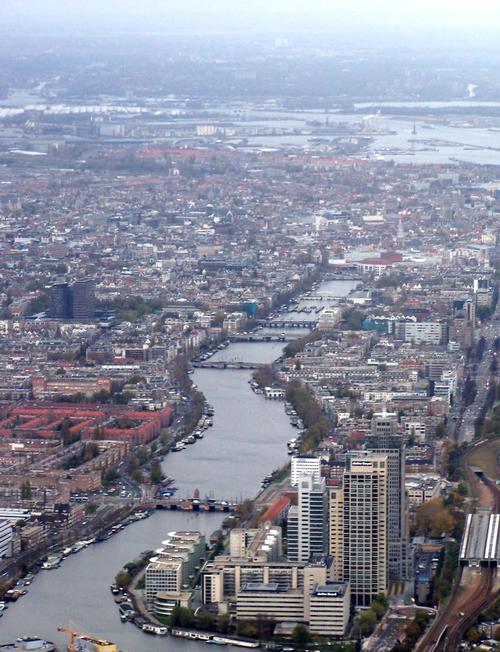 Amsterdam from the Air