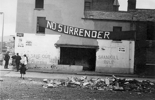 Shankill Road Belfast during the Troubles